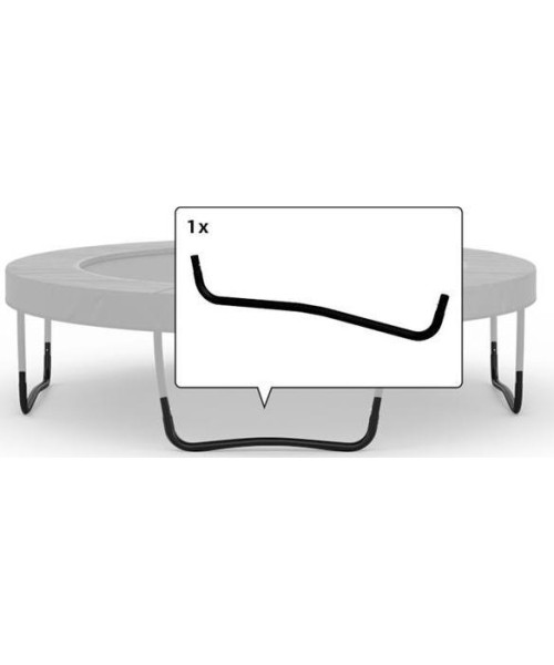 Trampoline Spare Parts BERG: Champion/Elite - W-Leg 270, (Curved,Black)