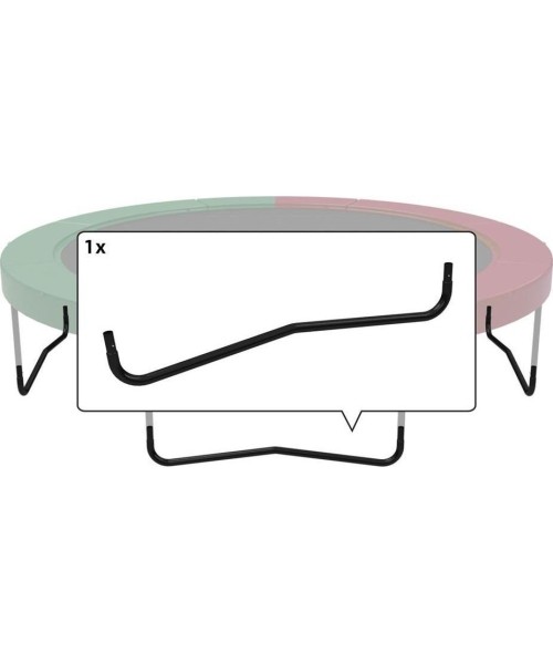 Trampoline Spare Parts BERG: Elite+ - W-Leg 330 (11ft) T-series black