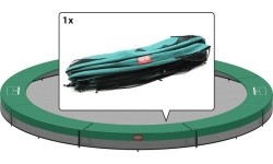 Batutų dalys ir aksesuarai BERG: InGround Favorit - Padding green 380 (12,5ft)