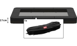 Batutų dalys ir aksesuarai BERG: Ultim Champion - InGround Padding 330 Black (27cm)