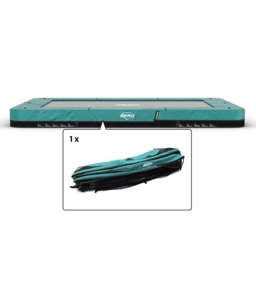Batutų dalys ir aksesuarai BERG: Ultim Champion - InGround Padding 330 Green (22cm)