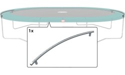 Trampoline Spare Parts BERG: Grand Favorit - Toprail Short Welded 520