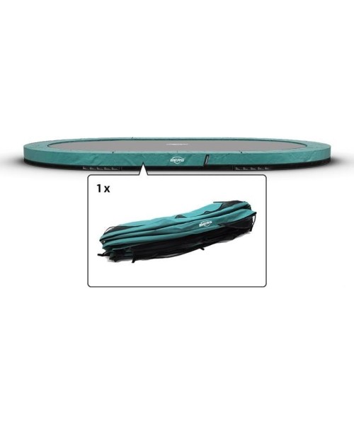 Batutų dalys ir aksesuarai BERG: Grand Champion - InGround Padding 520 Green (22cm)