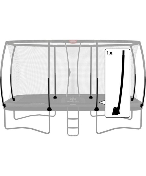 Batutų dalys ir aksesuarai BERG: Ultim Safety Net DLX XL - Clamp + Lower Tube 500