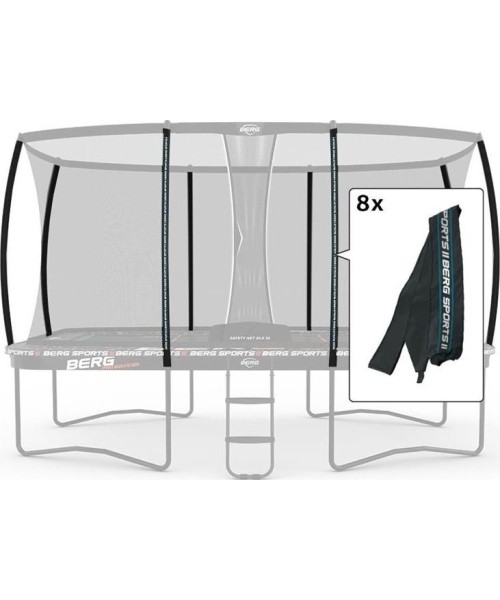 Trampoline Spare Parts BERG: Ultim Safety Net DLX XL PB - Pole Sleeves (8x)