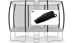Ultim Safety Net Deluxe XL ECO - Pole Sleeves (8x)