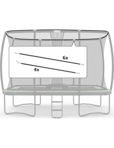 Ultim Safety Net DLX XL ECO - Set Tent Tubes 410