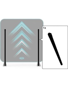 AeroWall tiesus rėmo vamzdis 2x2