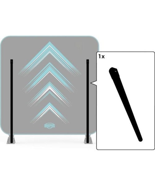 Trampoline Spare Parts BERG: AeroWall - Frame Tube Straight 2x2