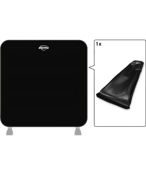 Batutų dalys ir aksesuarai BERG: AeroWall - Inflatable Wall 2x2 BLK&GRY (excluding frame)