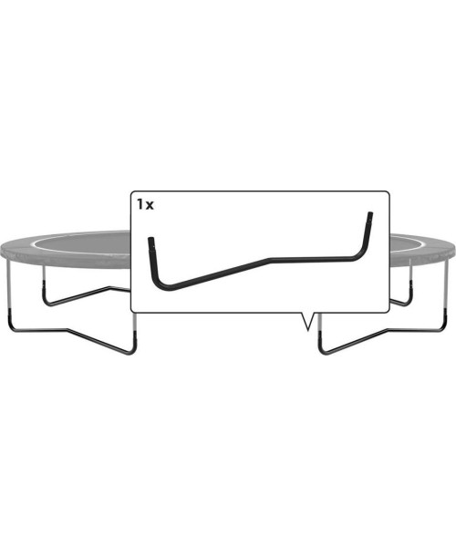 Trampoline Spare Parts BERG: Grand Favorit - W-Leg 520 Black