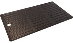 Grill Tools and Accessories Char-Broil: Cast Iron Cooking Plate For 2 Burner Grills Char-Broil
