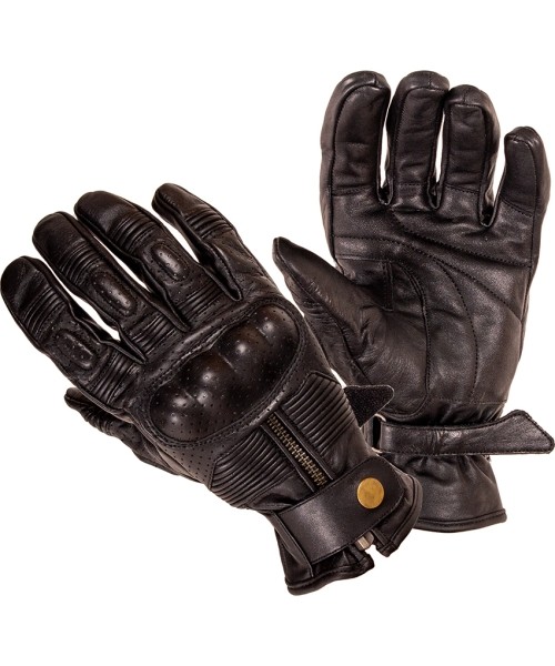 Vyriškos vasarinės motociklininko pirštinės B-STAR MOTO: Summer Leather Motorcycle Gloves B-STAR Prelog
