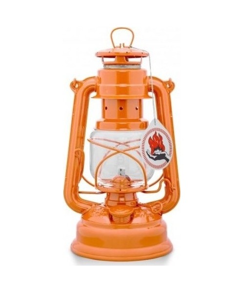 Camping Lamps : Žibalinis lauko žibintas Feuerhand Hurricane įvairių spalvų, Spalva Pastel Orange
