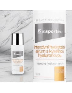Intensyviai drėkinantis serumas inSPORTline su hialurono rūgštimi 50 ml