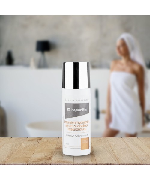 Odos priežiūros kosmetika inSPORTline: Intensive moisturizing serum inSPORTline with hyaluronic acid 50 ml