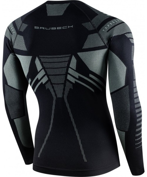 Marškiniai ilgomis rankovėmis Brubeck: Men’s Long-Sleeved Activewear T-Shirt Bruback Dry
