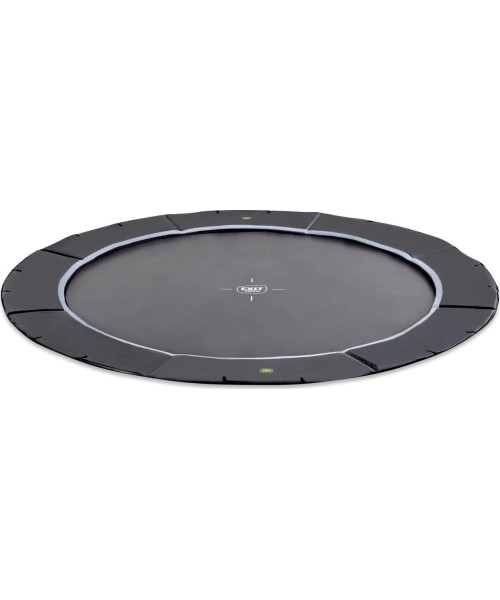 Įleidžiami batutai Exit: EXIT Dynamic ground level sports trampoline ø366cm - black