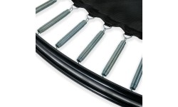 EXIT Dynamic ground level sports trampoline ø366cm - black