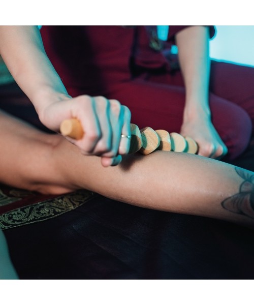 Wooden Full Body Massage Set inSPORTline Teriva Set