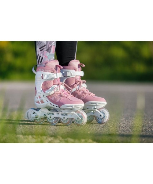 Riedučiai Powerslide Phuzion Argon Rose 80 Trinity