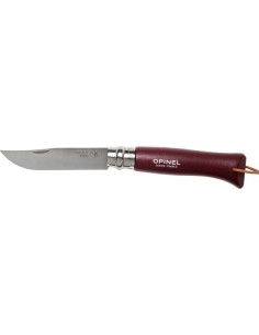 Peilis Opinel Colorama 08 Inox skroblas su dirželiu