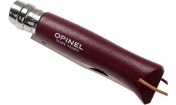 Peilis Opinel Colorama 08 Inox skroblas su dirželiu