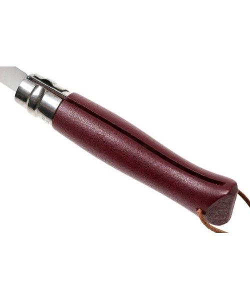 Knife Opinel Colorama 08 Inox Hornbeam With a Strap