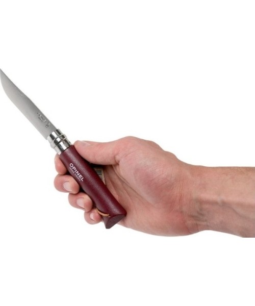 Knife Opinel Colorama 08 Inox Hornbeam With a Strap