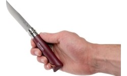 Knife Opinel Colorama 08 Inox Hornbeam With a Strap