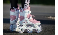 Fiksuoto dydžio riedučiai Powerslide: Riedučiai Powerslide Phuzion Argon Rose 100 Trinity