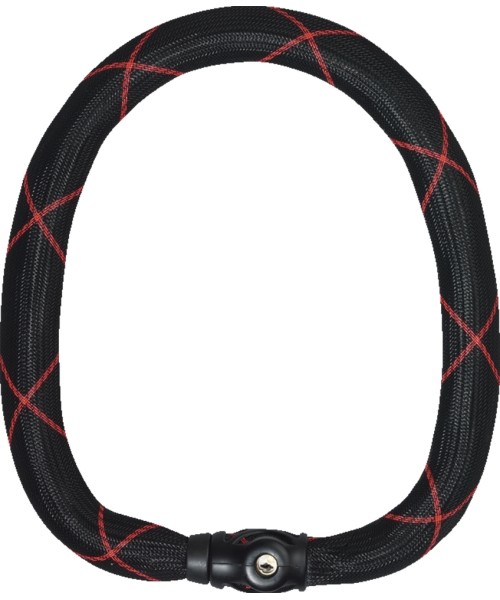 Aksesuarai bei priedai dviračiams Abus: Spyna ABUS Ivy Steel-O-Chain 9210 110cm, (juoda)