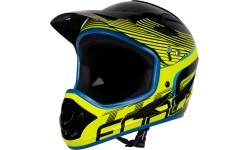 Aksesuarai bei priedai dviračiams : Šalmas FORCE TIGER, L-XL, 59-61cm (juoda/fluorescencinė)