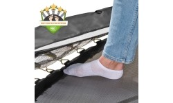On-ground trampolines Exit: EXIT Allure Classic trampoline 214x366cm - black