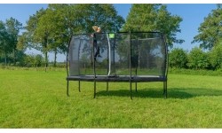 On-ground trampolines Exit: EXIT Allure Classic trampoline 214x366cm - black