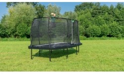 On-ground trampolines Exit: EXIT Allure Classic trampoline 214x366cm - black