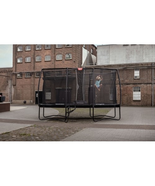 On-ground trampolines BERG: BERG Ultim Champion Regular 330 Grey + Safety Net Deluxe