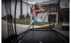 On-ground trampolines BERG: BERG Ultim Champion Regular 330 Grey + Safety Net Deluxe