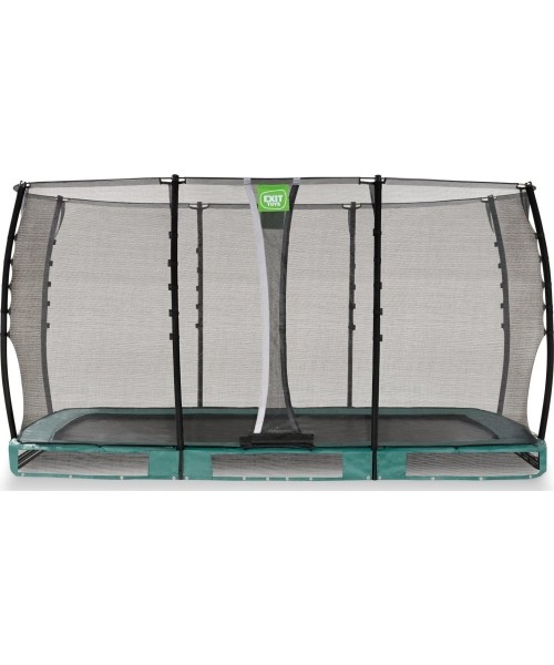 Įleidžiami batutai Exit: EXIT Allure Classic ground trampoline 214x366cm - green