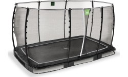 Įleidžiami batutai Exit: EXIT Allure Classic ground trampoline 214x366cm - black