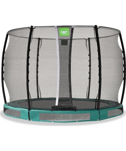 In-ground trampolines Exit: EXIT Allure Classic ground trampoline ø305cm - green