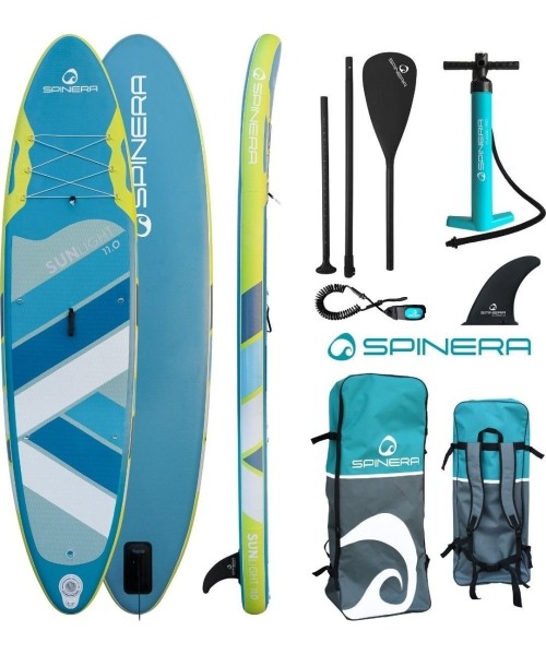 Irklentės Jobe (SUP) Spinera: Spinera SUP Sun Light 11.0 - 335x82x15cm
