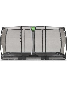 EXIT Allure Premium ground trampoline 244x427cm - black