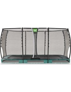 EXIT Allure Premium įleidžiamas batutas 244x427 cm – žalias