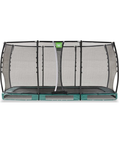 Įleidžiami batutai Exit: EXIT Allure Premium ground trampoline 244x427cm - green