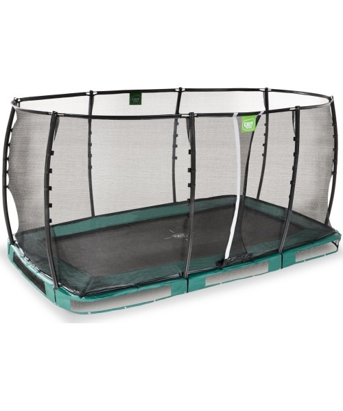 EXIT Allure Premium įleidžiamas batutas 244x427 cm – žalias