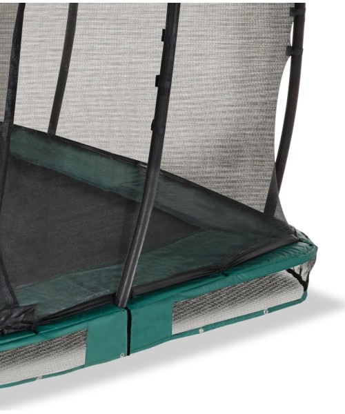 EXIT Allure Premium įleidžiamas batutas 244x427 cm – žalias