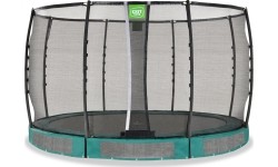 EXIT Allure Premium ground trampoline ø366cm - green
