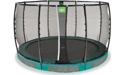 EXIT Allure Premium ground trampoline ø366cm - green
