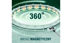 Lankai sukimui HMS: HHM14 HULA HOOP GREEN MAGNETIC WITH WEIGHT + COUNTER HMS